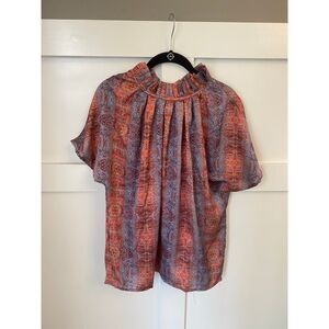 Caroline‎ Hill Medium short sleeve blouse NWT